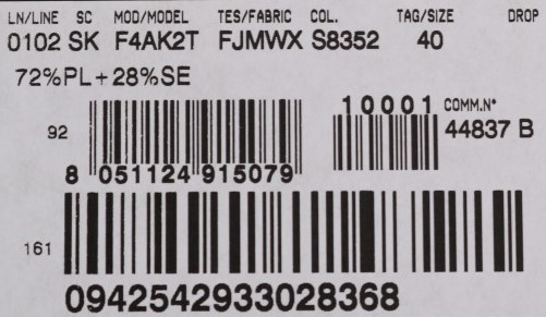 Dolce & Gabbana mitmevärviline žakaarpliiatsseelik 6 Dolce & Gabbana mitmevärviline žakaarpliiatsseelik