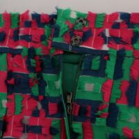 Dolce & Gabbana roosa-roheline žakaarpliiatsseelik