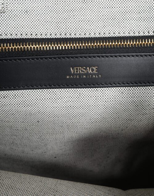 Versace Valge Logo crossbody tote-kott