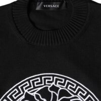 Versace Must Medusa tikandiga ümara kaelusega pullover