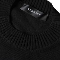 Versace Must Medusa tikandiga ümara kaelusega pullover