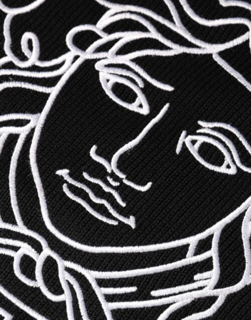 Versace Must Medusa tikandiga ümara kaelusega pullover