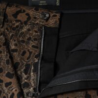 Dolce & Gabbana pruunid leopardimustrilised skinny teksad