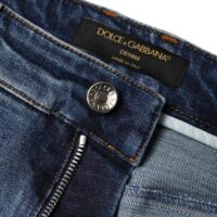 Dolce & Gabbana tumesinised skinny teksad