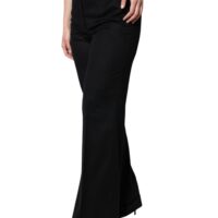 Dolce & Gabbana mustad naiste boot cut püksid