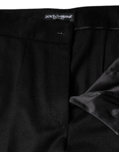 Dolce & Gabbana mustad naiste boot cut püksid