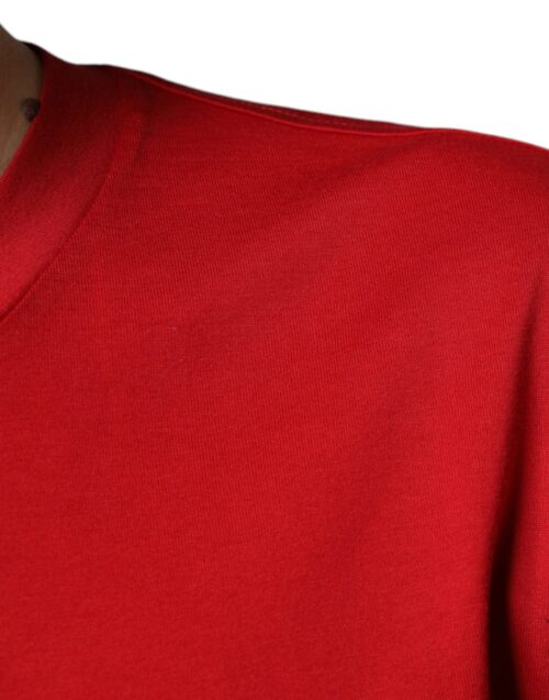 Dolce & Gabbana punane DG logoprindiga T-särk