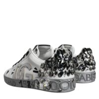 4666777.jpeg Dolce & Gabbana valged ja hõbedased Portofino tossud