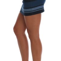 Dolce & Gabbana Sinine lühike triibuline miniseelik