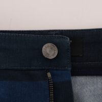 Dolce & Gabbana Sinine lühike triibuline miniseelik