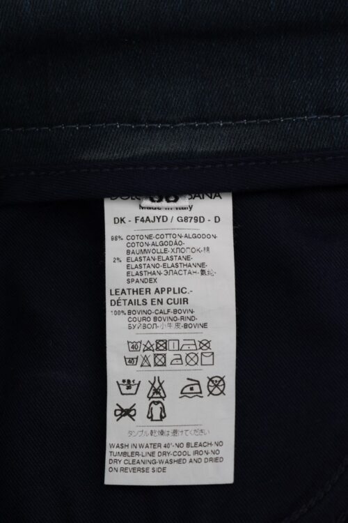 Dolce & Gabbana Sinine lühike triibuline miniseelik