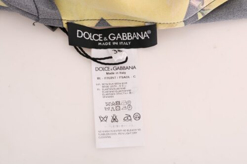 467013-1.jpg Dolce & Gabbana mitmevärviline sidruni mustriga T-särk