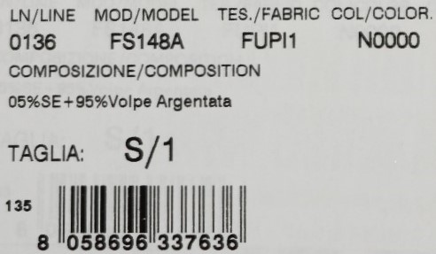 467132.jpg Dolce & Gabbana Must hõbehundi karusnahast sall