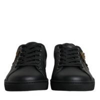 4700912.jpeg Dolce & Gabbana Black London Sacred Heart Men Sneakers Shoes
