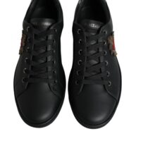 4700913.jpeg Dolce & Gabbana Black London Sacred Heart Men Sneakers Shoes