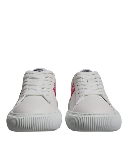 4781778.jpeg Versace white/pink Greca pattern platform sneakers