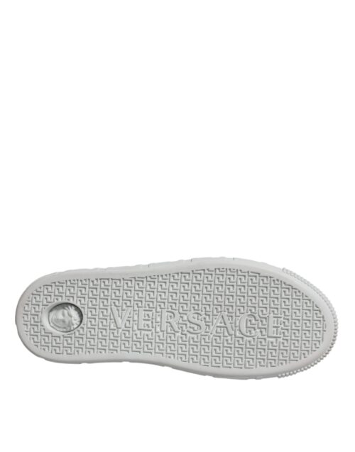 4781783.jpeg Versace white/pink Greca pattern platform sneakers