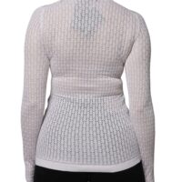 Dolce & Gabbana Valge nööbiga kardigan