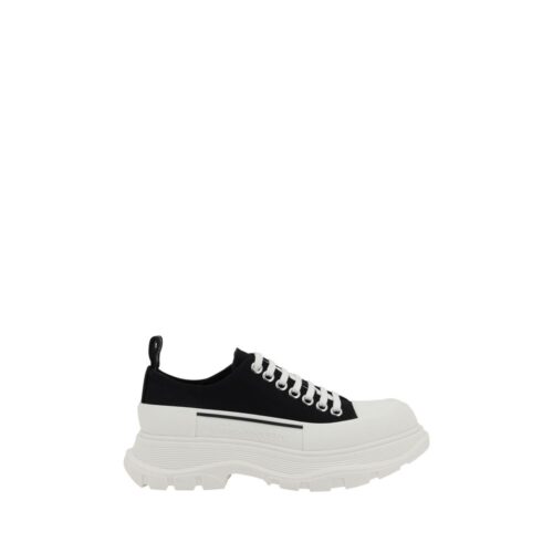Alexander McQueen Black Rubber Chunky Sneakers