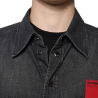 Dolce & Gabbana must logoga teksasärk 12 Dolce & Gabbana must logoga teksasärk