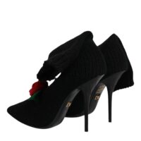 4825003.jpeg Dolce & Gabbana mustad stiletto-kontsaga keskmise sääreosaga saapad