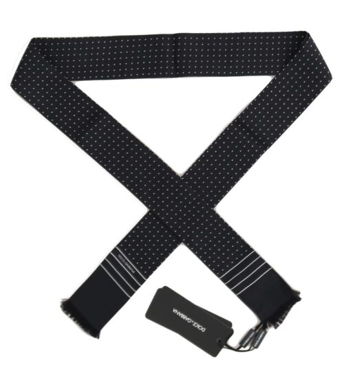 491862.jpg Dolce & Gabbana Tumesinine täpiline sall