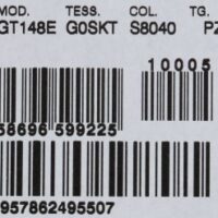 Dolce & Gabbana valge täpiline kitsas sall