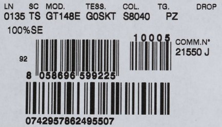 Dolce & Gabbana valge täpiline kitsas sall