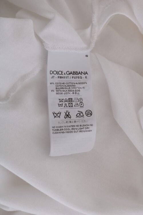 497373-1.jpg Dolce & Gabbana Valge T-särk