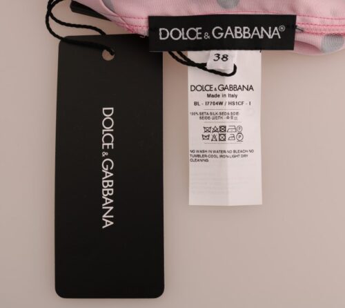 504314-1.jpg Dolce & Gabbana roosa täpiline pluus Enchanted SICILY