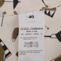 Dolce & Gabbana valge JAZZ motiiviga särk