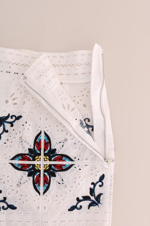 Dolce & Gabbana mitmevärvilised Majolica väljalõigetega kapripüksid