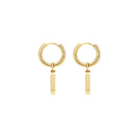 Breil kullavärvi 925 hõbedast naiste kõrvarõngad TJ3659