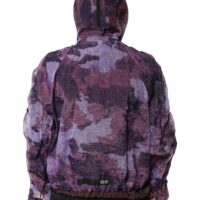 Dolce & Gabbana Lilla kamuflaažmustriga kapuutsiga blusoonjakk meestele