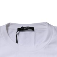 Versace Valge Medusa tikandiga pullover-kampsun