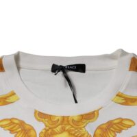 Versace valge Medusa print T-särk