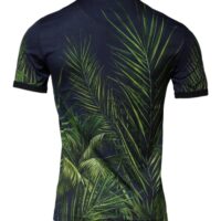 Dolce & Gabbana sinine puumustriga ümara kaelusega T-särk