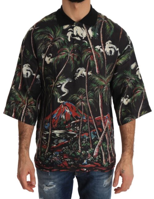 535629.jpg Dolce & Gabbana must Volcano Sicily oversize T-särk