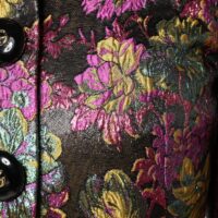 Dolce & Gabbana mitmevärviline lilleline žakaar lühike jakk