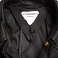 Bottega Veneta must meeste trench-mantel-jakk