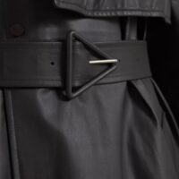Bottega Veneta must meeste trench-mantel-jakk