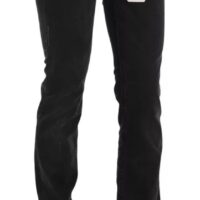 Dolce & Gabbana Mustad slim fit teksapüksid D&G