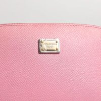 Dolce & Gabbana Pink Leather DG Logo Zip Around Hand Purse Pouch Wallet 14 Dolce & Gabbana Pink Leather DG Logo Zip Around Hand Purse Pouch Wallet