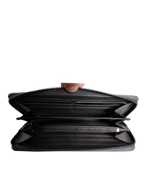 6056158.jpeg Dolce & Gabbana tumehall DG logo ümberringi lukuga kontinentaalne rahakott