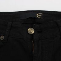 Cavalli mustad slim skinny fit teksad