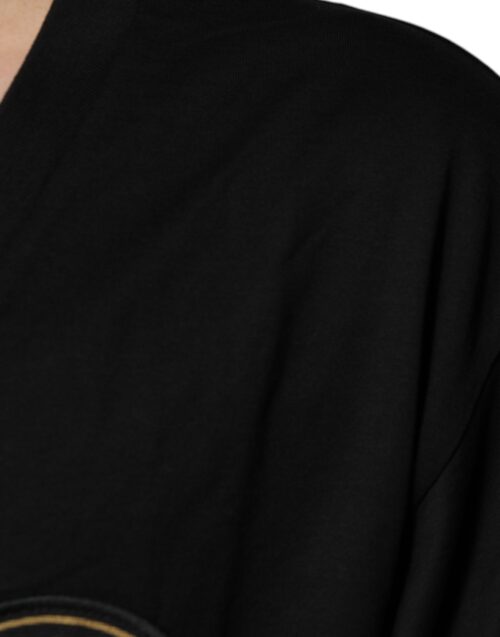 Dolce & Gabbana Must V-kaelusega T-särk logoga