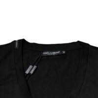 Dolce & Gabbana Must V-kaelusega T-särk logoga