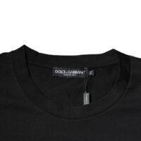 6123180.jpeg Dolce & Gabbana Black DG Logo Print T-särk