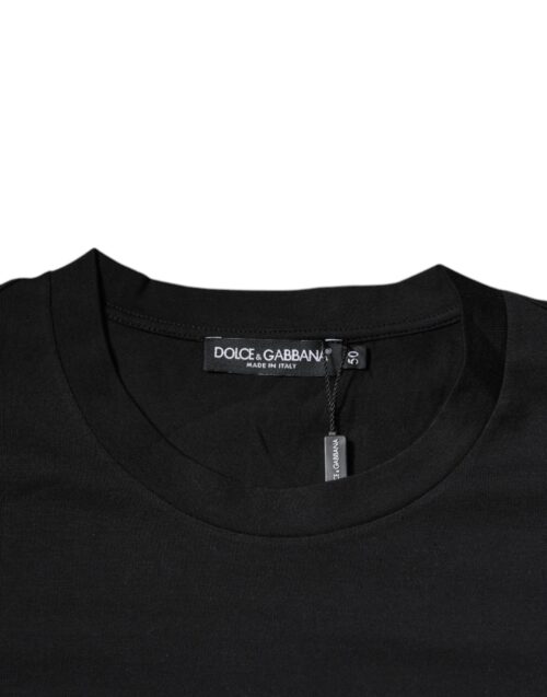 6123180.jpeg Dolce & Gabbana Black DG Logo Print T-särk