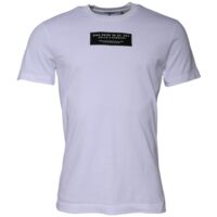 6125174.jpeg Dolce & Gabbana valge logoprindiga T-särk